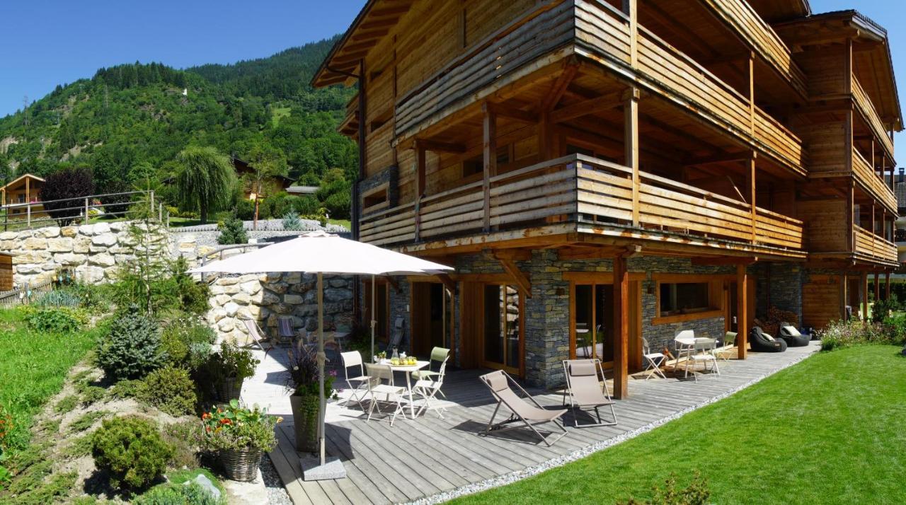 A Larze Hotel Le Châble Buitenkant foto