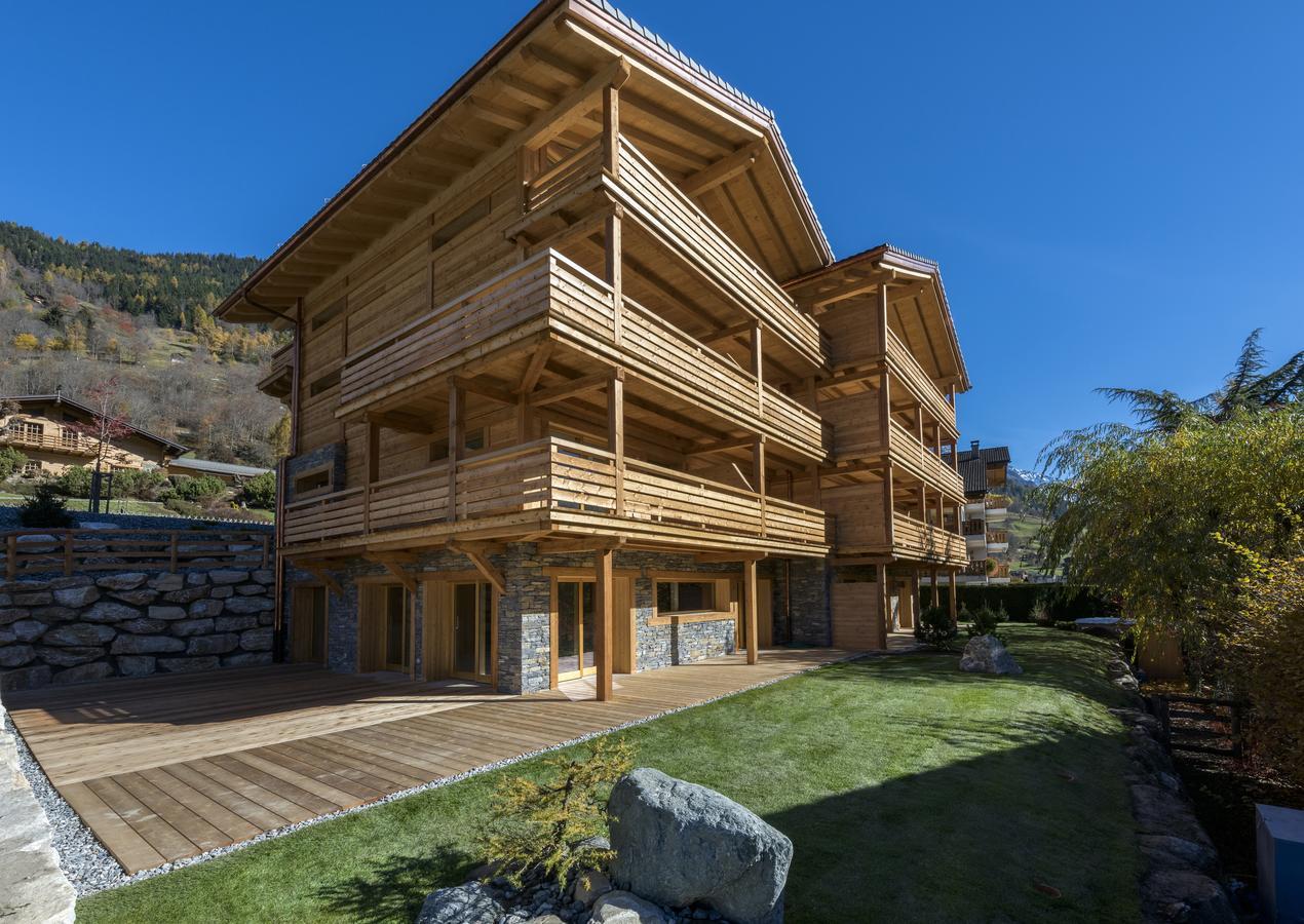 A Larze Hotel Le Châble Buitenkant foto
