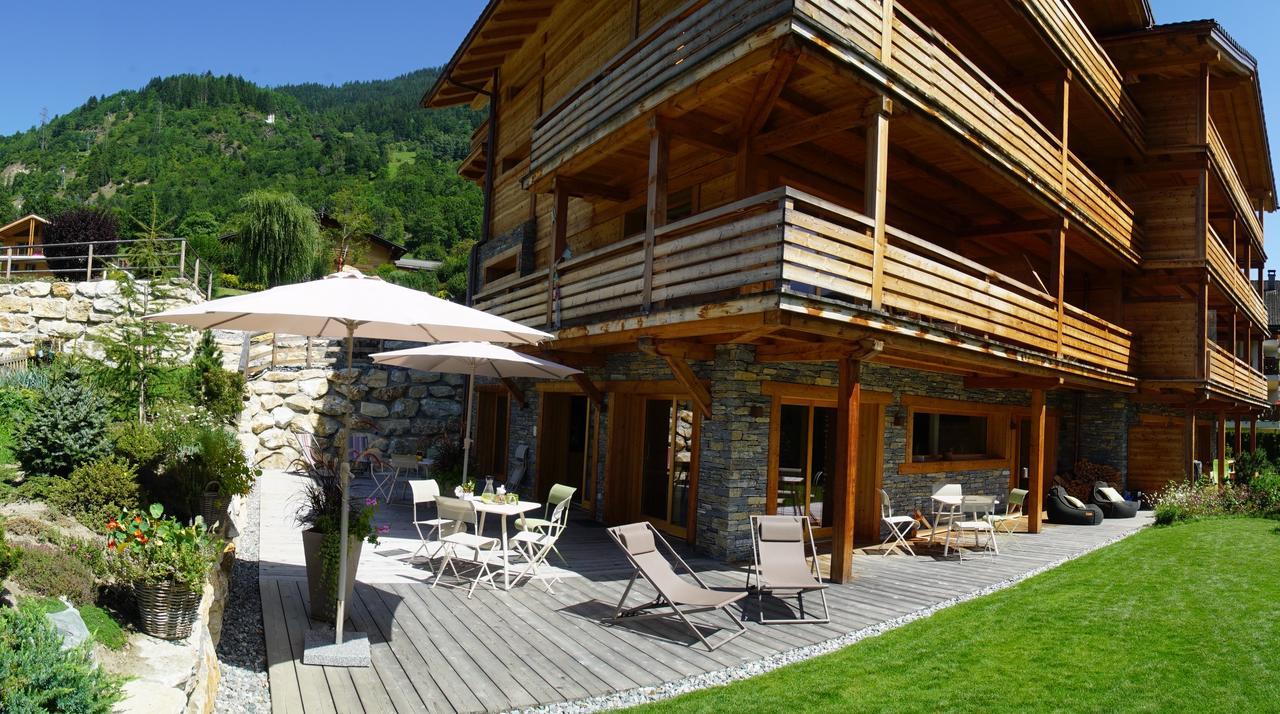 A Larze Hotel Le Châble Buitenkant foto