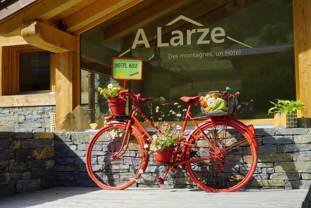 A Larze Hotel Le Châble Buitenkant foto